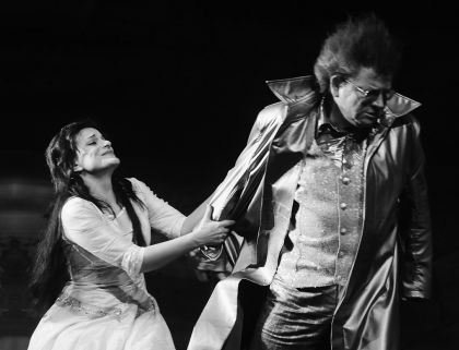 Létay Kiss Gabriella (Ruszalka) és Wagner Lajos (Tókirály) Máthé András felvétele